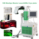 KMSLASER 10D Maxlipo Master Laser And EMS Cryo Plate Weight Loss Machine