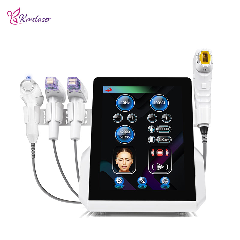 4-in-1 12D HIFU Fractional RF Microneedling Machine – ICE HIFU +