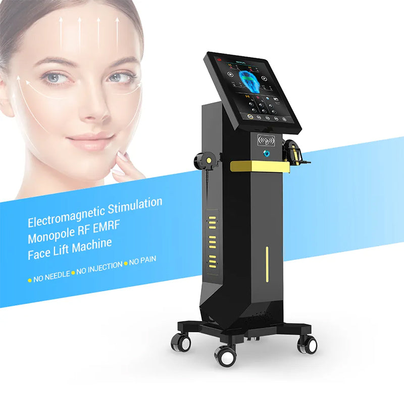 Newest Em Rf Face Lifting Machine with EMS Muscle Stimulator for Anti