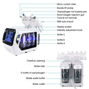 6 In 1 Oxygen Facial Machine Micro Current RF Wrinkle Removal Skin Tightening Device LB439