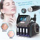 2025 New Arrival 360° Rotating Vortex Extraction Nozzle Hydra Hydro Dermabrasion Facial Treatment Deep Cleansing Machine B65