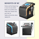 Hot Sell 8Tips 2 In1 Portable Professional RF Radio Frequency Skin Tightening Machine Facial Radio Frequency Device For Home Use