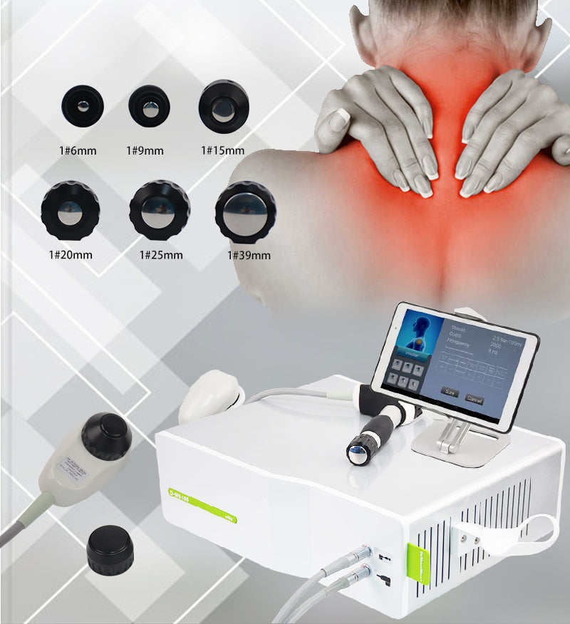 ESWT ED Pneumatic Shockwave Radial Shockwave Therapy Machine For