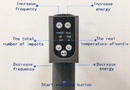 Double Handles Shock Wave Air Pressure Shockwave Body Massage For Pain Relief DOUBLE-C