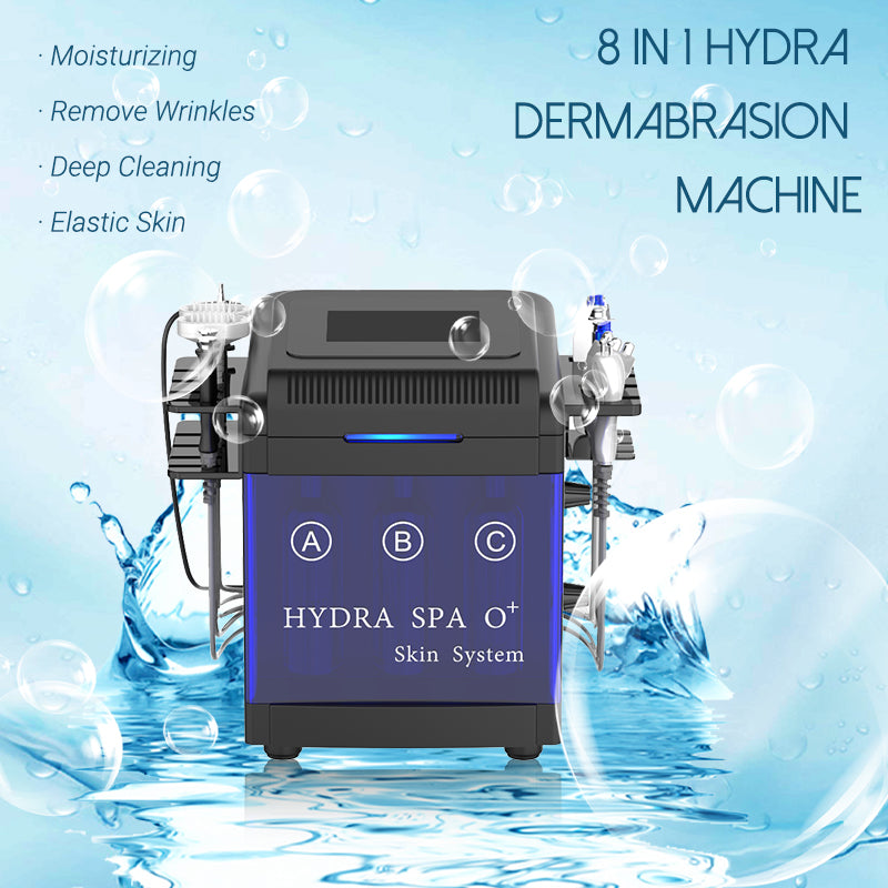 What could hydro dermabrasion machine do?