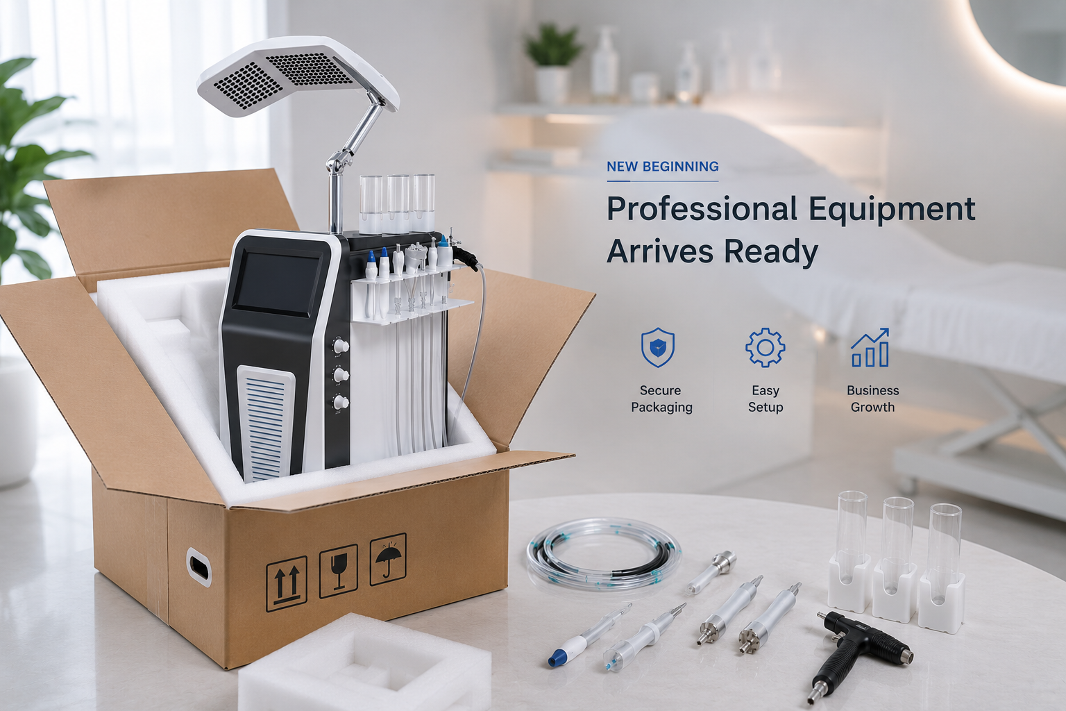 What Comes in the Box: Unboxing Your New Machine