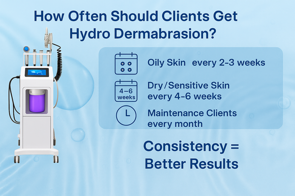 How Often Should Clients Get Hydro Dermabrasion?