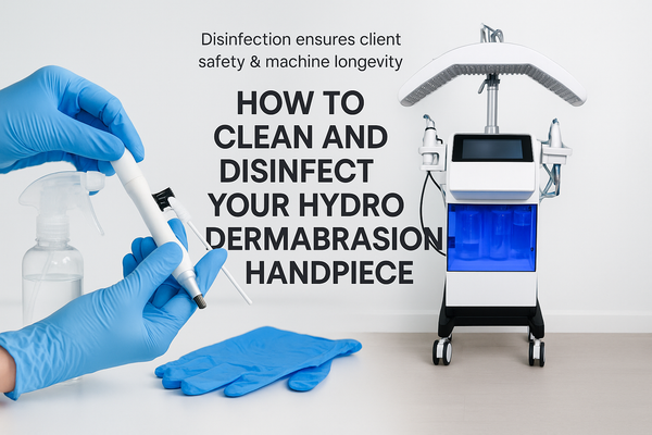 How to Clean and Disinfect Your Hydro Dermabrasion Handpiece