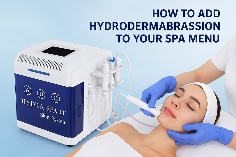 How to Add Hydrodermabrasion to Your Spa Menu
