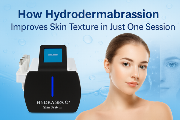 How Hydrodermabrasion Improves Skin Texture in Just One Session