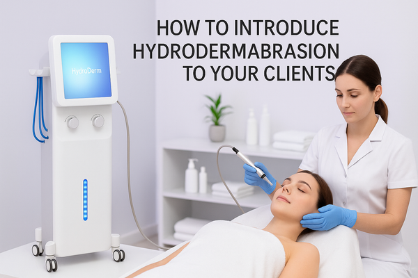 How to Introduce Hydrodermabrasion to Your Clients