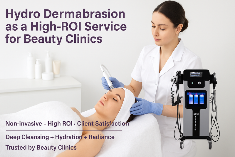 Hydro Dermabrasion as a High-ROI Service for Beauty Clinics