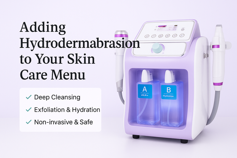 Adding Hydrodermabrasion to Your Skin Care Menu