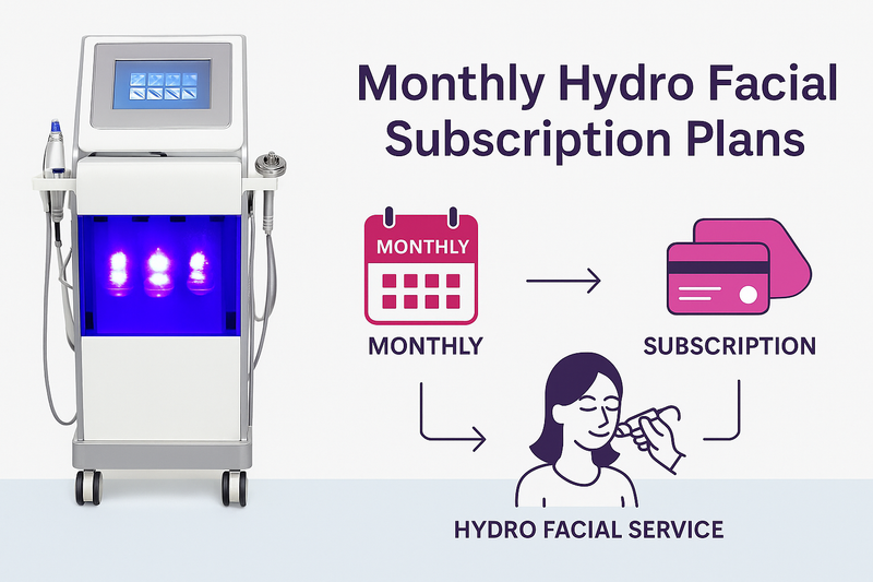 How to Create Monthly Subscription Plans With Hydro Facials