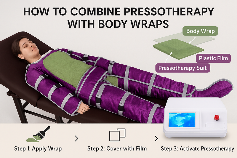 How to Combine Pressotherapy with Body Wraps