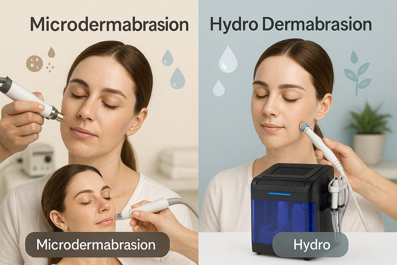 Hydro Dermabrasion vs Microdermabrasion: What’s the Difference?