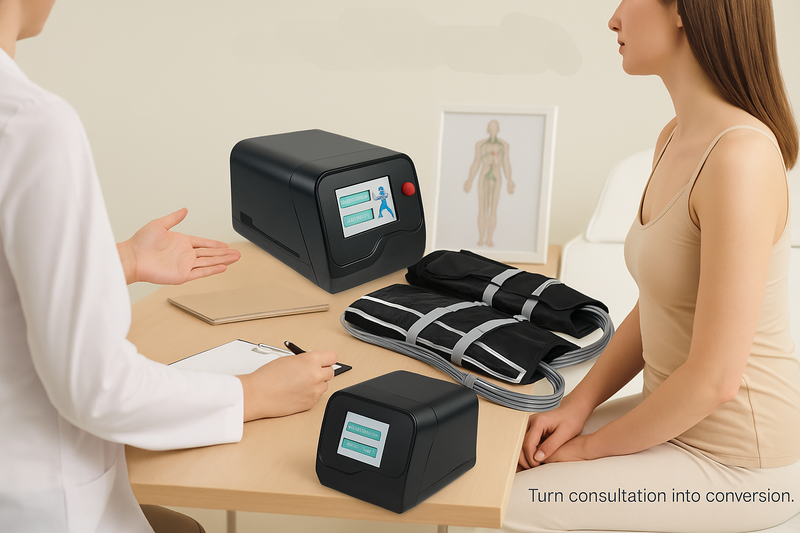 How to Upsell Pressotherapy in Consultation