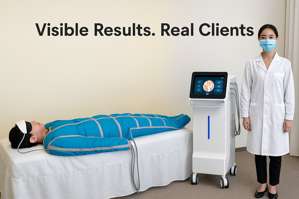 Pressotherapy Before and After: Real Client Photos