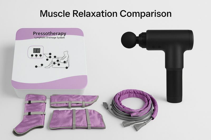 Pressotherapy vs Massage Guns: Which Relaxes Muscles Better?