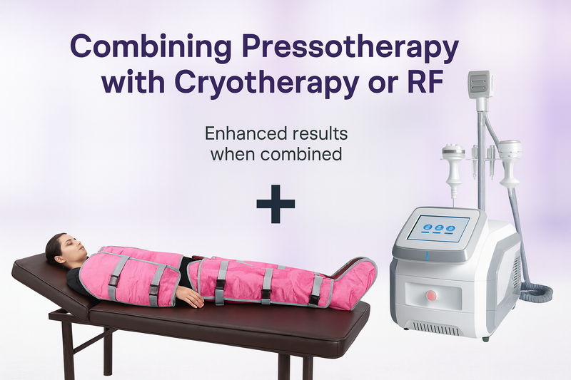 Combining Pressotherapy with Cryotherapy or RF