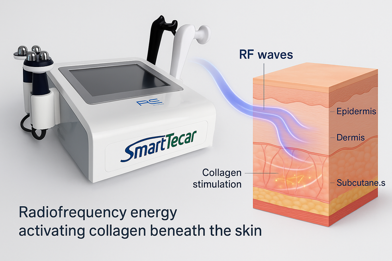 How RET‑CET Machines Use Radiofrequency to Stimulate Collagen