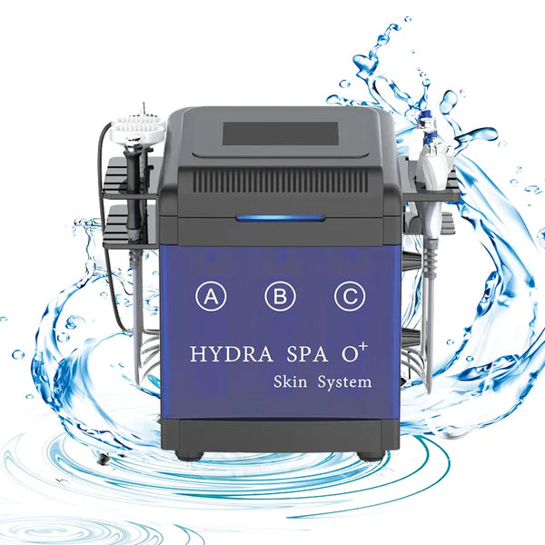 What should we do after hydrodermarbasion machine treatment?
