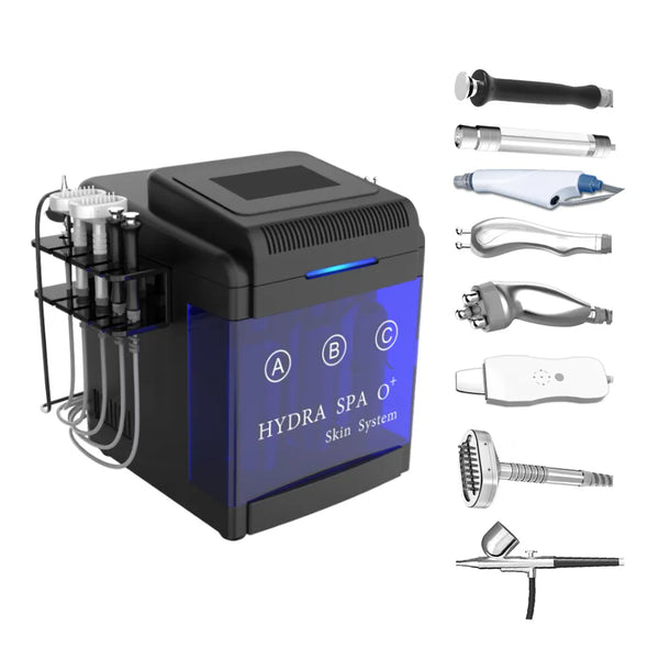 Why could hydrodermabrasion machine do deep cleansing on face?