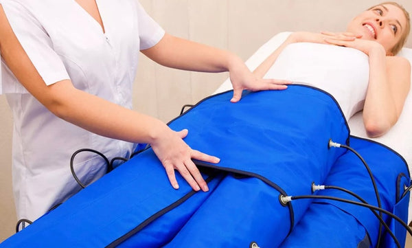 How does the Pressotherapy Machine 3in1 help the lymphatic Drainage?