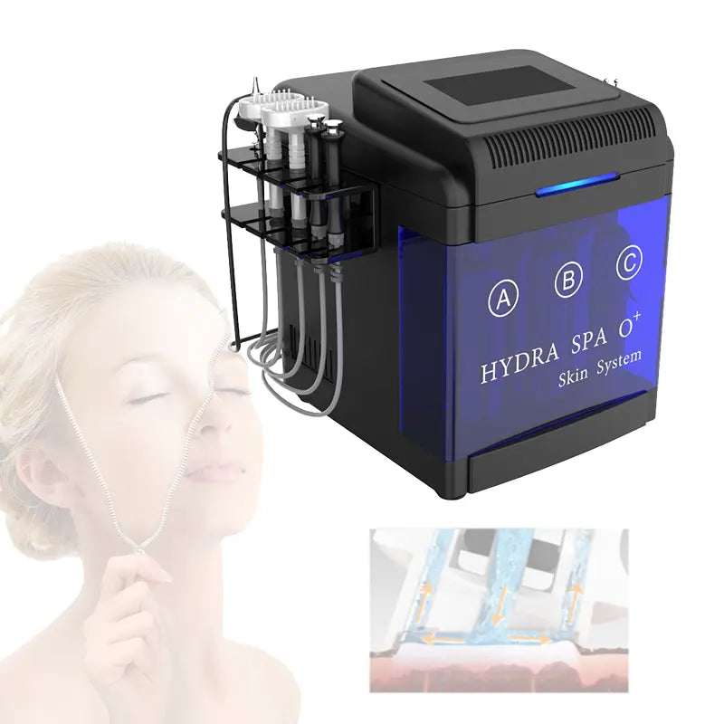 What results can I get from hydrodermabrasion machine?