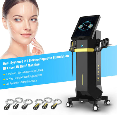 Face Liftting Facial EMRF Muscle Toning Skin Tightening Increase Muscle EMS Building Anti-ageing Machine C60