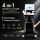 12D 4-in-1 HIFU Machine – Product Overview: Multi-Row HIFU, Single-Row HIFU, RF Microneedling & Thermoplastic Body Shaping | KMSLASER