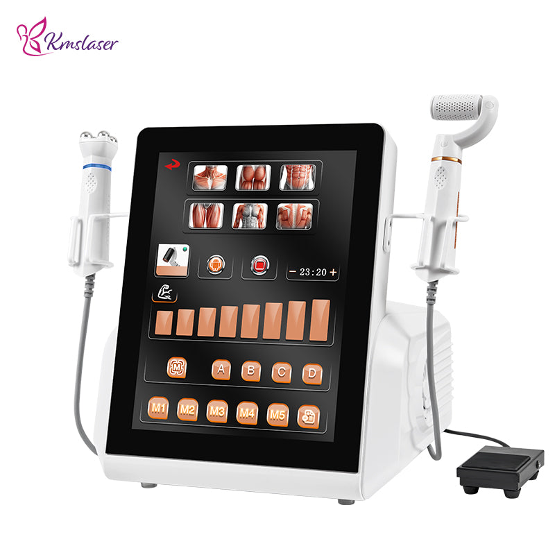 KMSLASER Top quality Professional Face Lifting Anti-aging Ems Rf plasma skin beauty machine