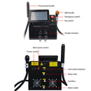 2 in 1 picosecond nd yag laser carbon peel tattoo removal device 808 diode spa equipment hair removal Beauty machine aesthetic