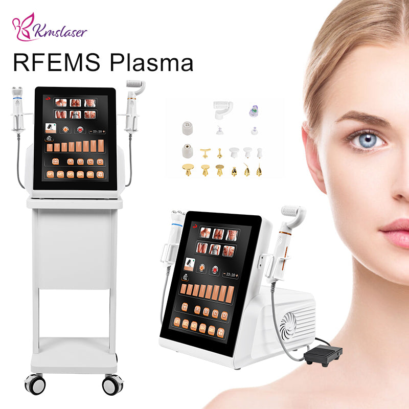 KMSLASER Top quality Professional Face Lifting Anti-aging Ems Rf plasma skin beauty machine