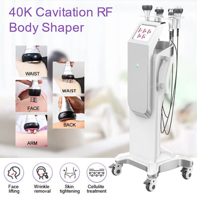 40K Cavitation RF Body Shaper – Face Lifting, Wrinkle Removal, Skin Tightening & Cellulite Treatment Machine | KMSLASER