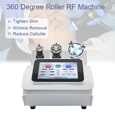 RF Face & Body Tightening Machine – 360° Rotating RF & Red LED for Skin Firming & Rejuvenation – KMSLASER