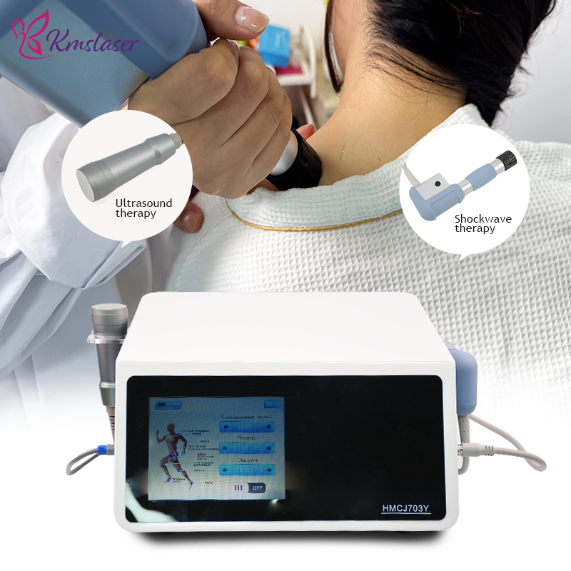 2 in 1 Ultrasonic Shock Wave Shockwave Physical Therapy Machine ESWT Terapia De Ondas De Choque SW25