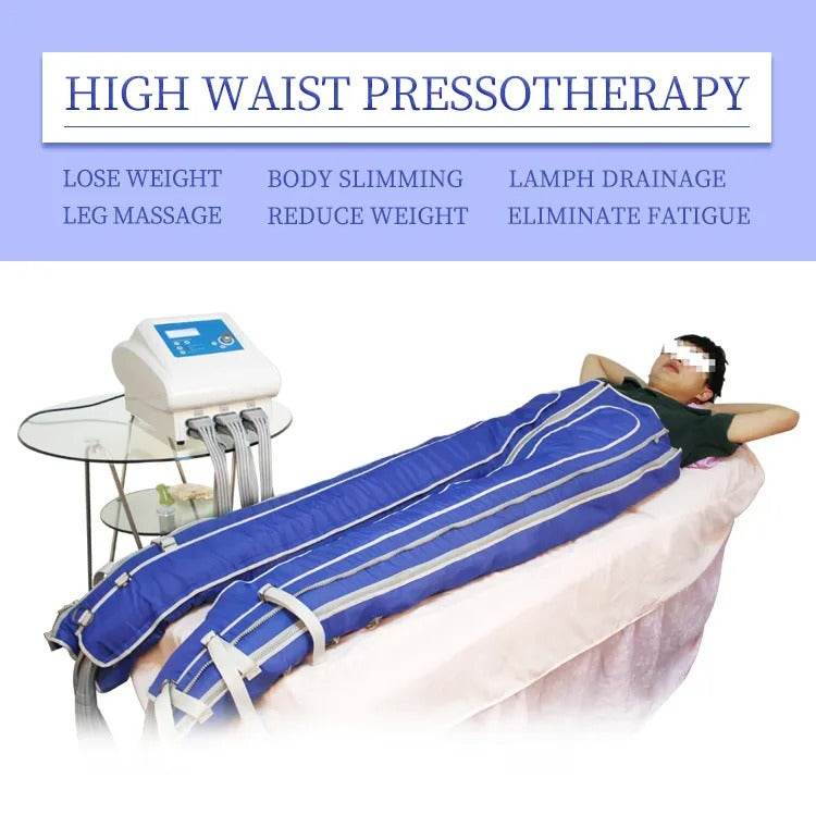 KMSLASER Pressotherapy Pressotherapie presoterapia boot drainage lymphatic machine