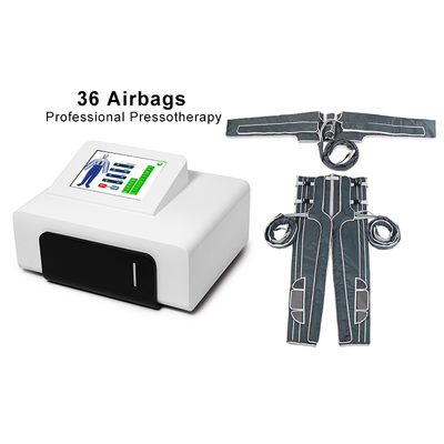 Professional 36 Airbags Pressotherapy Machine Grey – Full Body Lymphatic Drainage System