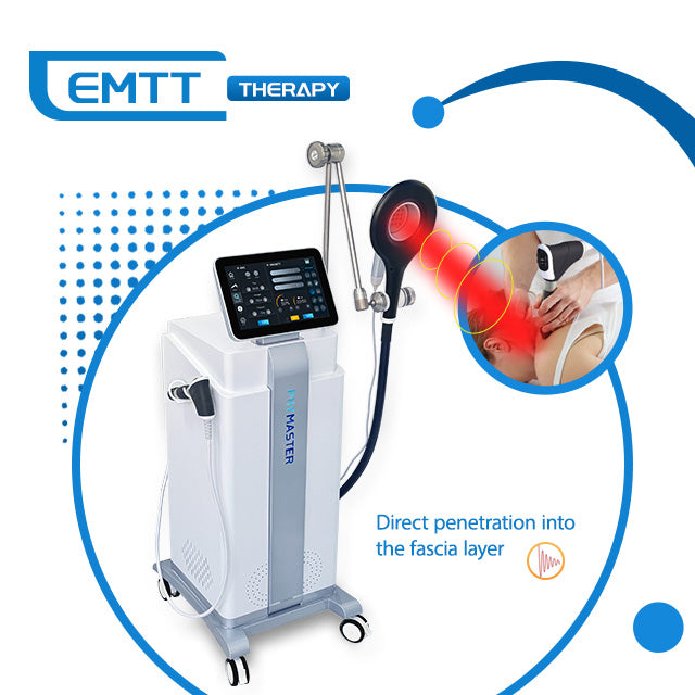 3IN1 SHOCK WAVE Magneto NEO Magnetic Near Infrared EMT Phymaster 808nm/650nm Shockwave Therapy Machine