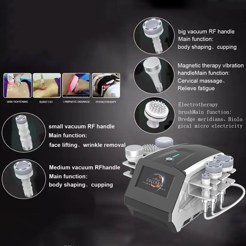80khz cavitation Beauty Equipment 6 In 1 Cavitation Rf Machine For Weight Loss And Body liposuction Slimming