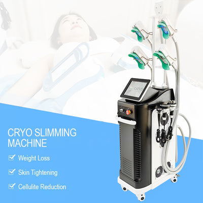 360 Cryolipolysis Slim Machine Body Shaping Slimming Fat Reduction Cold Vacuum Weight Loss Slim Equipment Double Chine Reduce