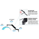 7 Color LED Face Facial Light Therapy Skin Care LED Beauty Machine With Oxygen Spray Skin Scrubber 6 In 1