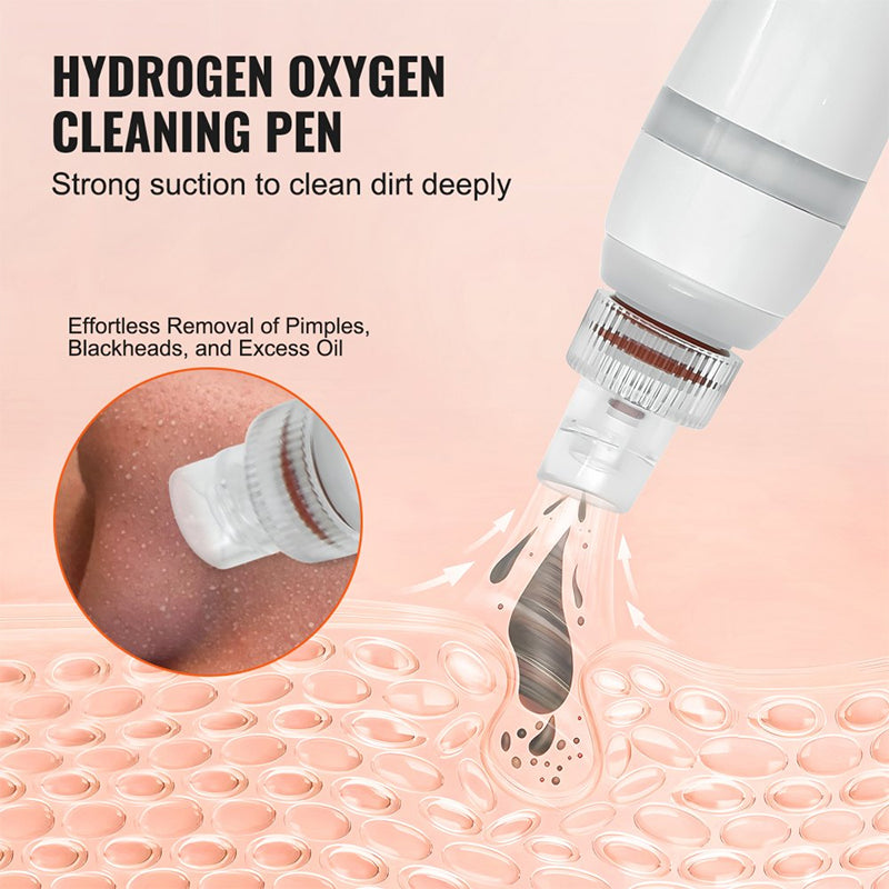 8 in 1 hydrogen and oxygen face lifting cleansing machine