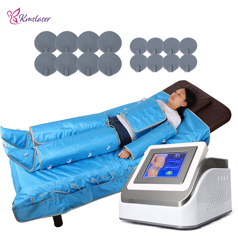 KMSLASER 3in1 Air pressure Pressotherapy Lymphatic Drainage Electrostimulation Machine