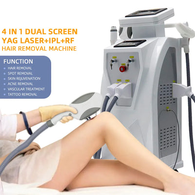 3 In 1 IPL Machine Laser Hair Removal Q Switch Tattoo Removal Machine Laser Hair Removal Machine
