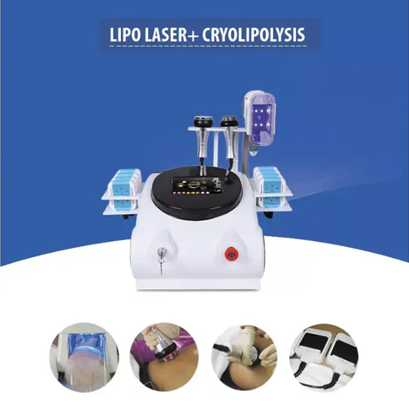 4 in 1 Cavitation Body Slimming Cold Lipo Laser RF Therapy Body Sculpt Beauty Machine For SPA Salon