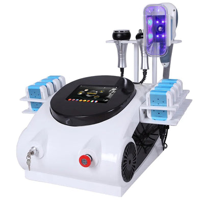 4-in-1 Cavitation Cryolipolysis Lipo Laser RF Body Sculpting Machine – Full System View | KMSLASER