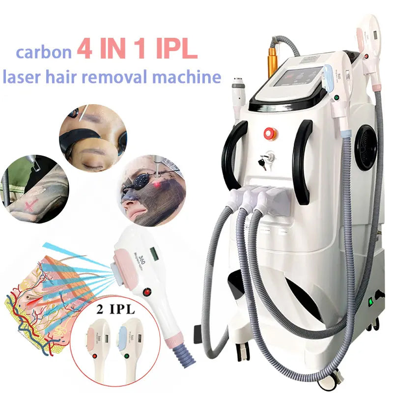 Elight Ipl Opt super hair removal picosecond tattoo rejuvenation carbon 4 in 1 ipl laser hair removal machine