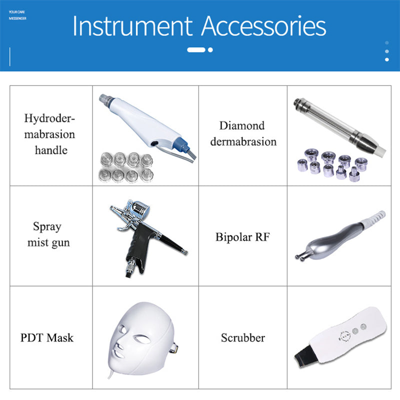 6 in 1 multifunctional facial skin care beauty instrument